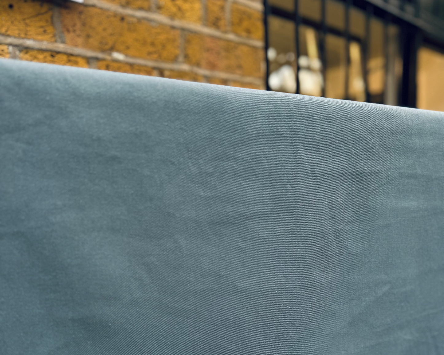 Heavy Cotton Twill Fabric 10’S Blue Grey