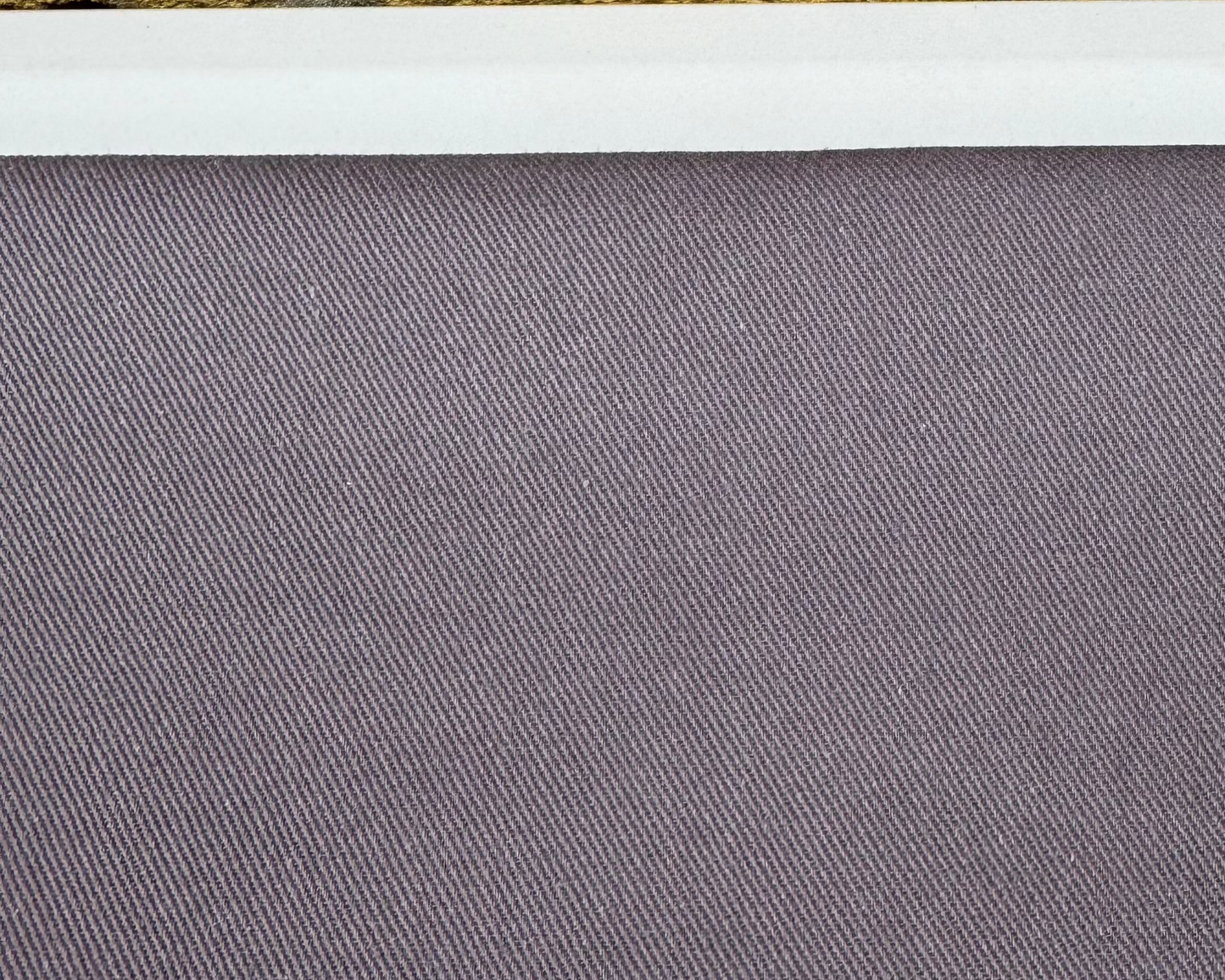 Heavy Cotton Twill Fabric 10'S Purple