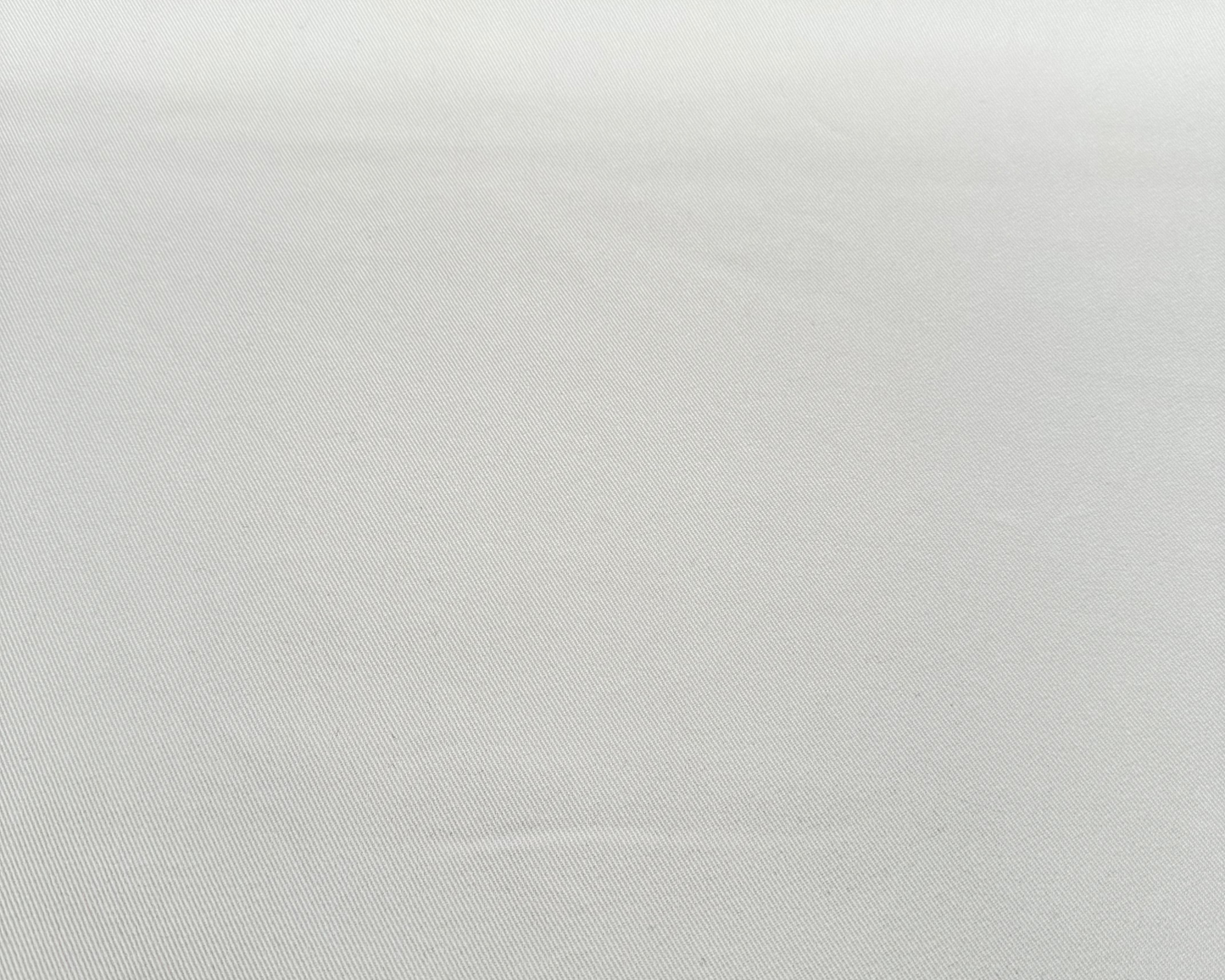 Heavy Cotton Twill Fabric 10' Off White