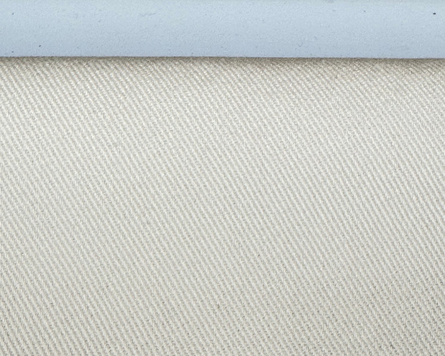 Heavy Cotton Twill Fabric 10' Off White