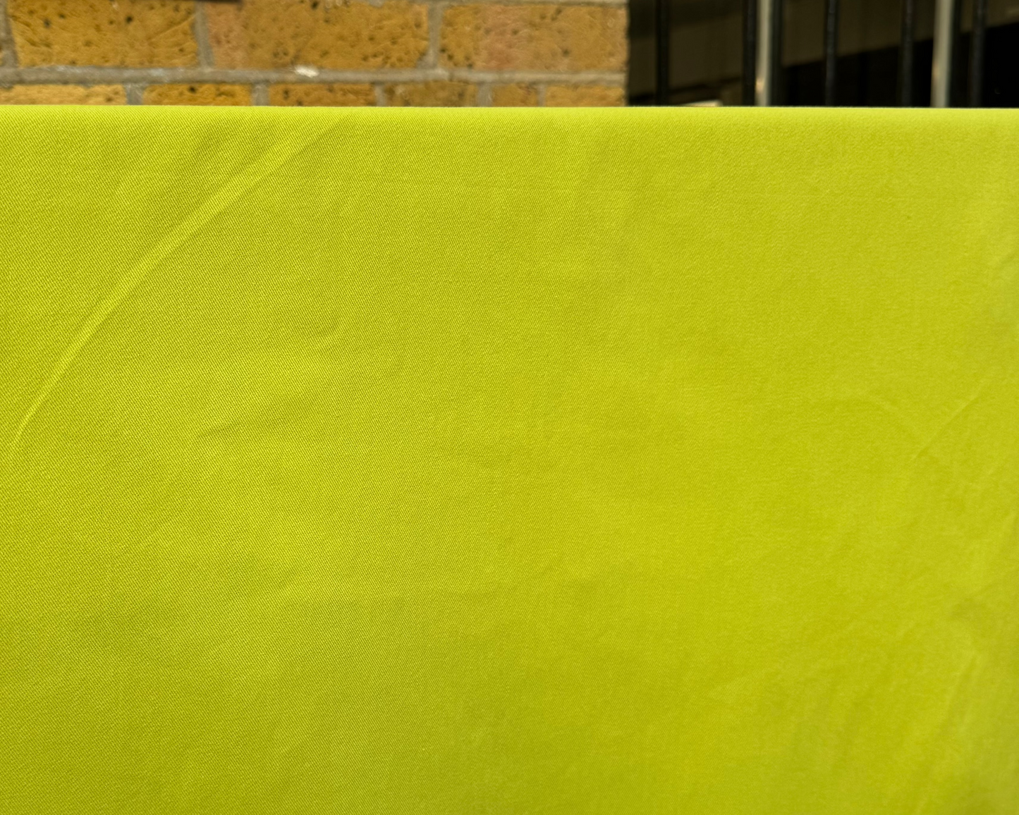 Cotton Twill 20'S Neon Yellow
