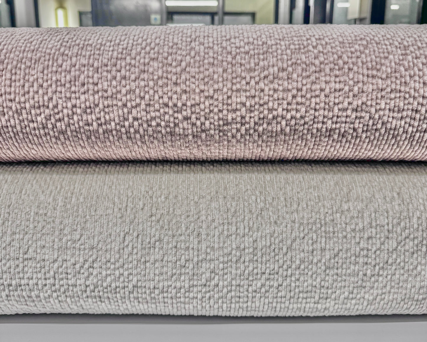 Stretch Modal Cotton Dobby L/Grey