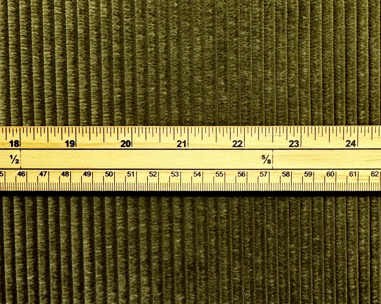 Cotton Corduroy Fabric 5Wale Khaki