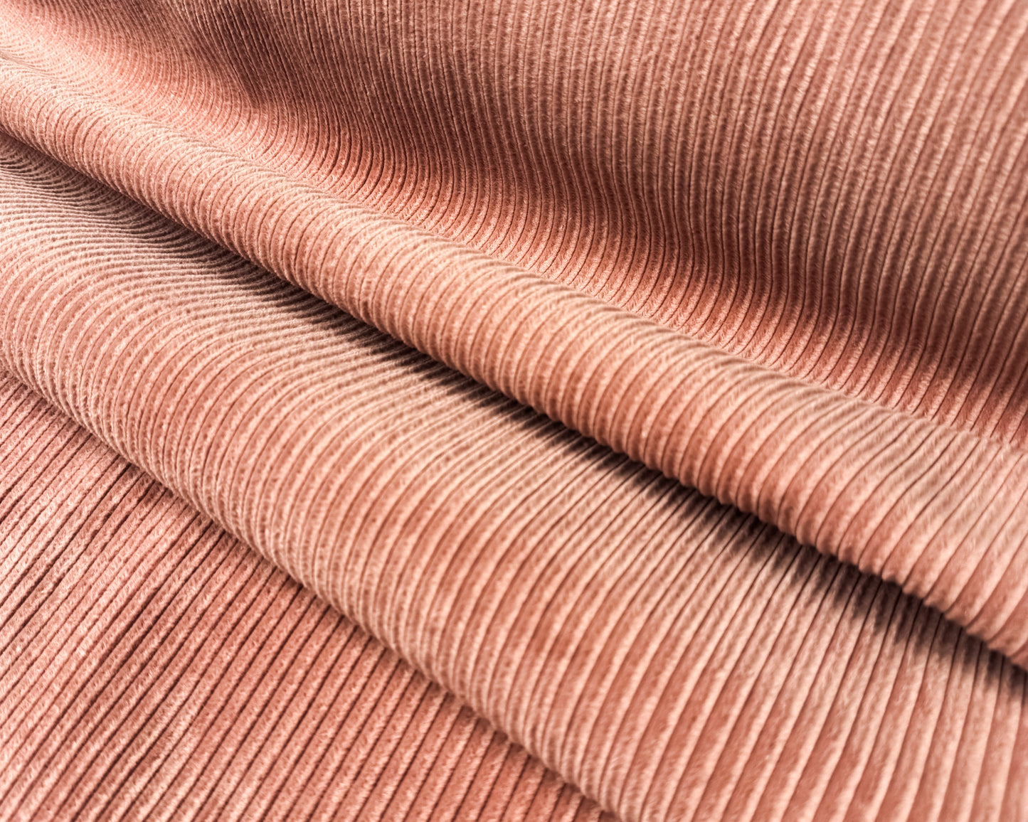 Cotton Corduroy Fabric 5Wale D/Pink