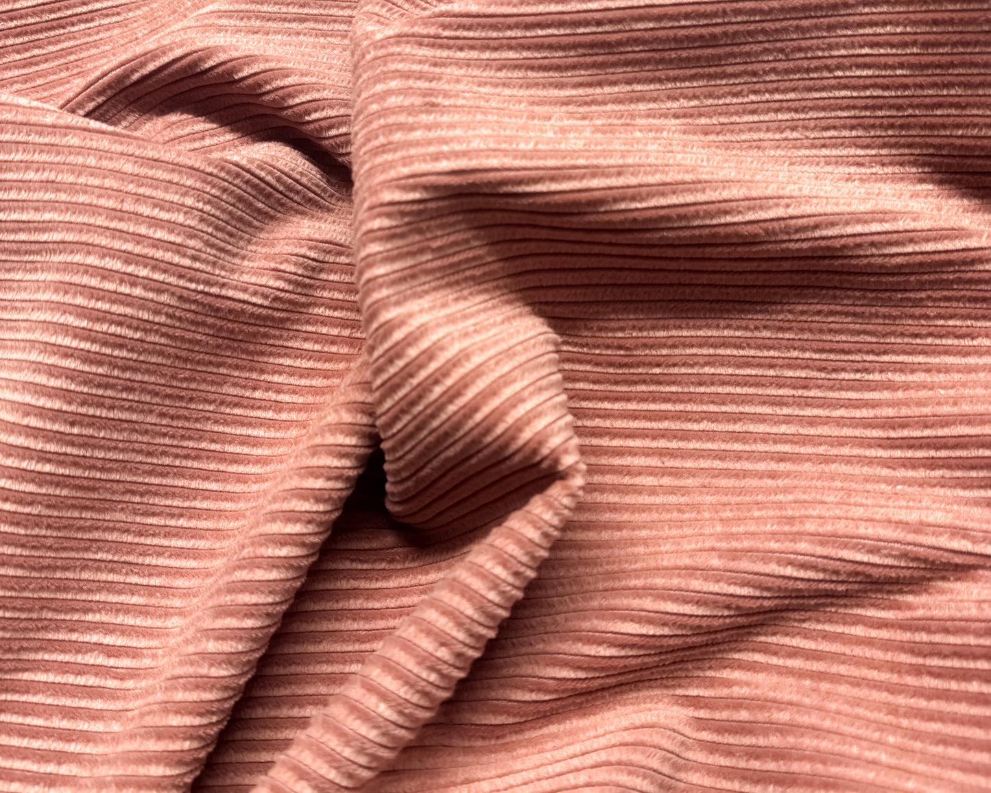 Cotton Corduroy Fabric 5Wale D/Pink