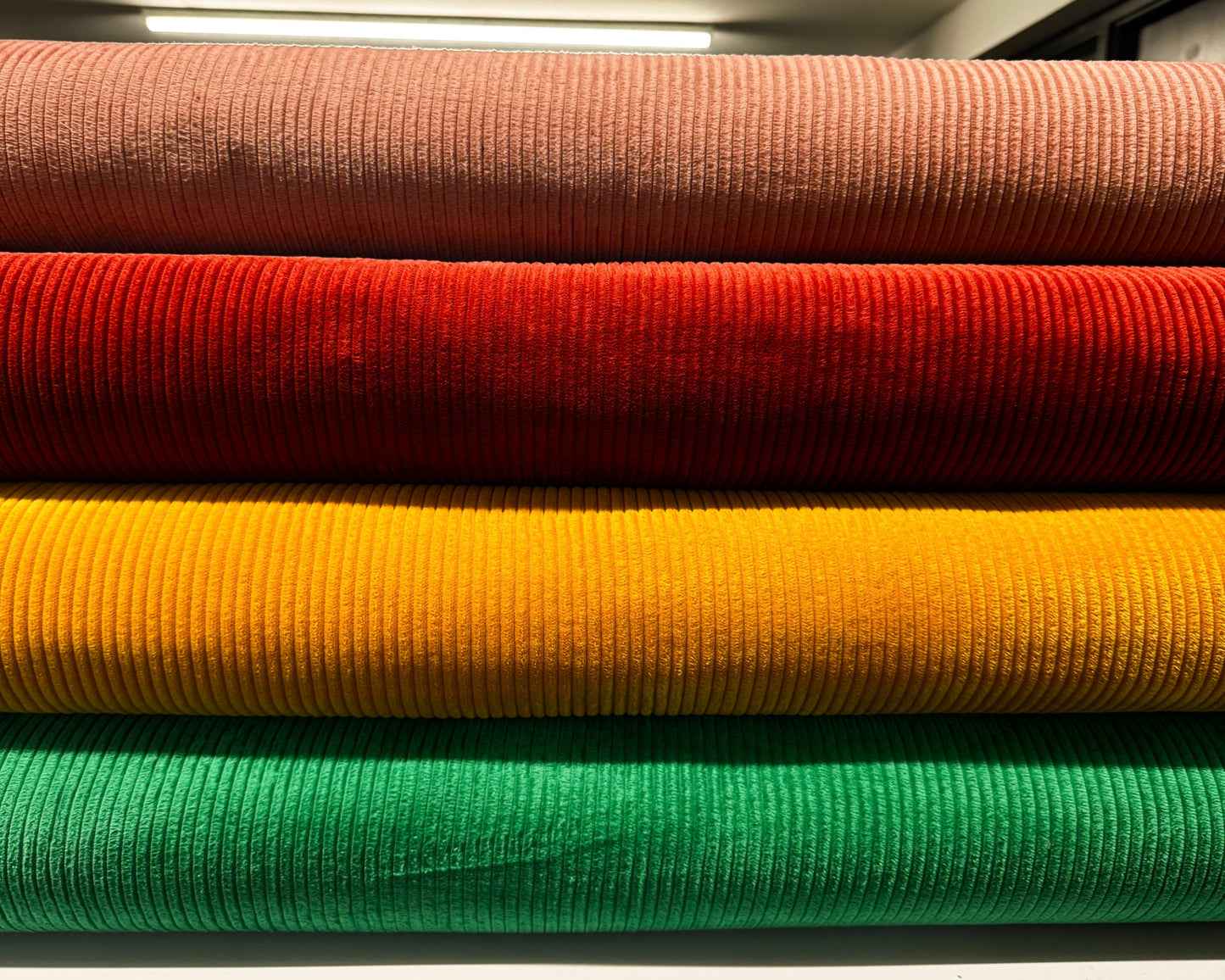 Cotton Corduroy Fabric 5Wale Black