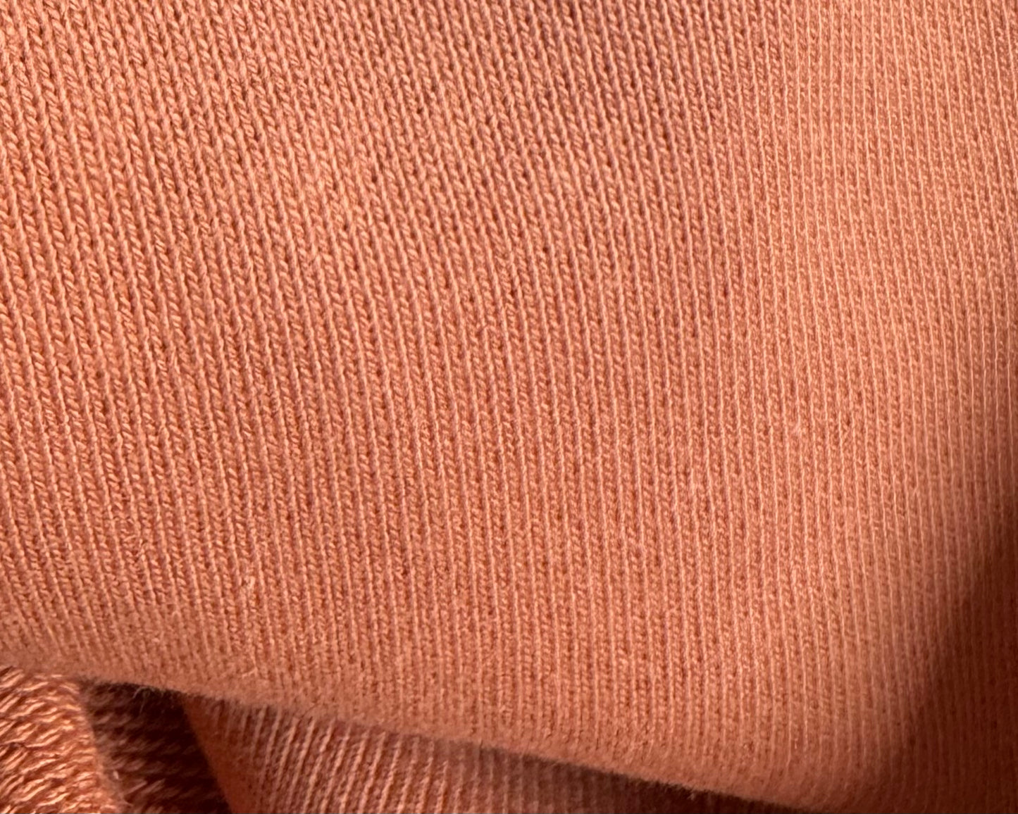 Heavy Cotton Sweat Fabric Loopback 652 GSM Coral #Sweatshirt #French terry