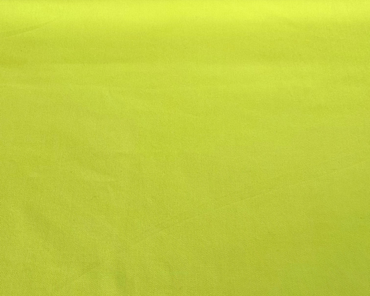 Cotton Twill 20'S Neon Yellow