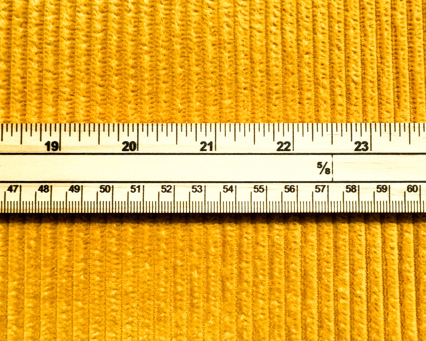 Cotton Corduroy Fabric 5Wale Mustard