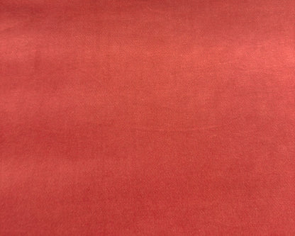 Stretch Cotton Velvet Terracotta