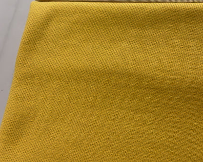 Heavy Cotton Sweat Fabric Loopback 652 GSM Yellow #Sweatshirt #French terry